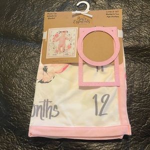 Baby milestone blanket